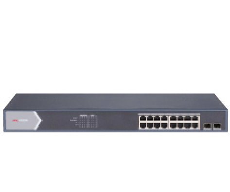 Hikvision DS-3E1518P-SI · Switch 16 PoE+