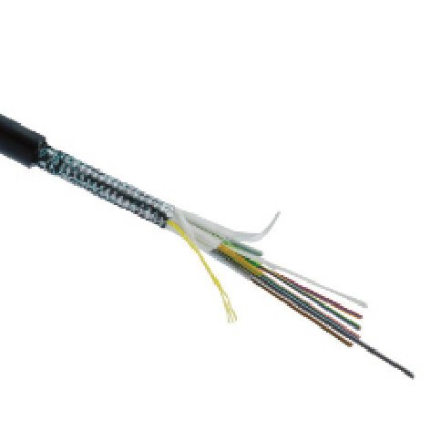 Iuron Cable de fibra 48 hilos blindado antirroedor