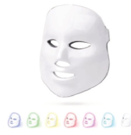 Máscara LED para rostro y cuello