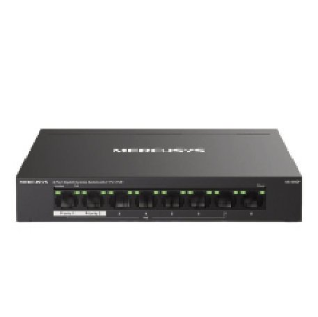 Mercusys MS108GP · Switch 8 puertos PoE+