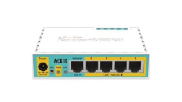 MikroTik hEX PoE Lite · Router
